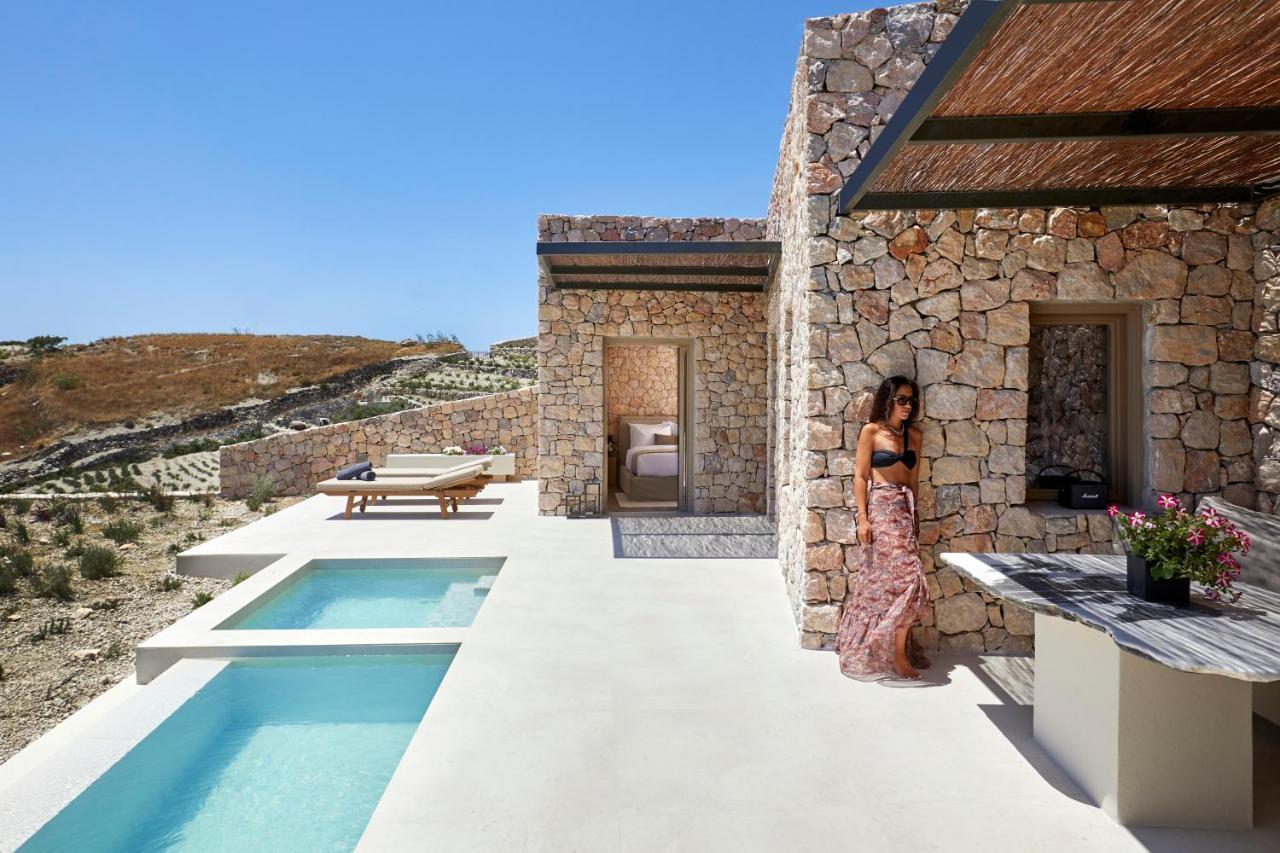 Villa Santorini Sky, The Retreat Pýrgos Exterior foto