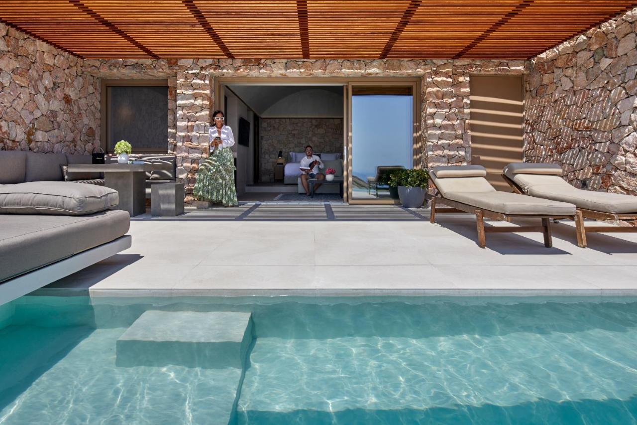 Villa Santorini Sky, The Retreat Pýrgos Exterior foto