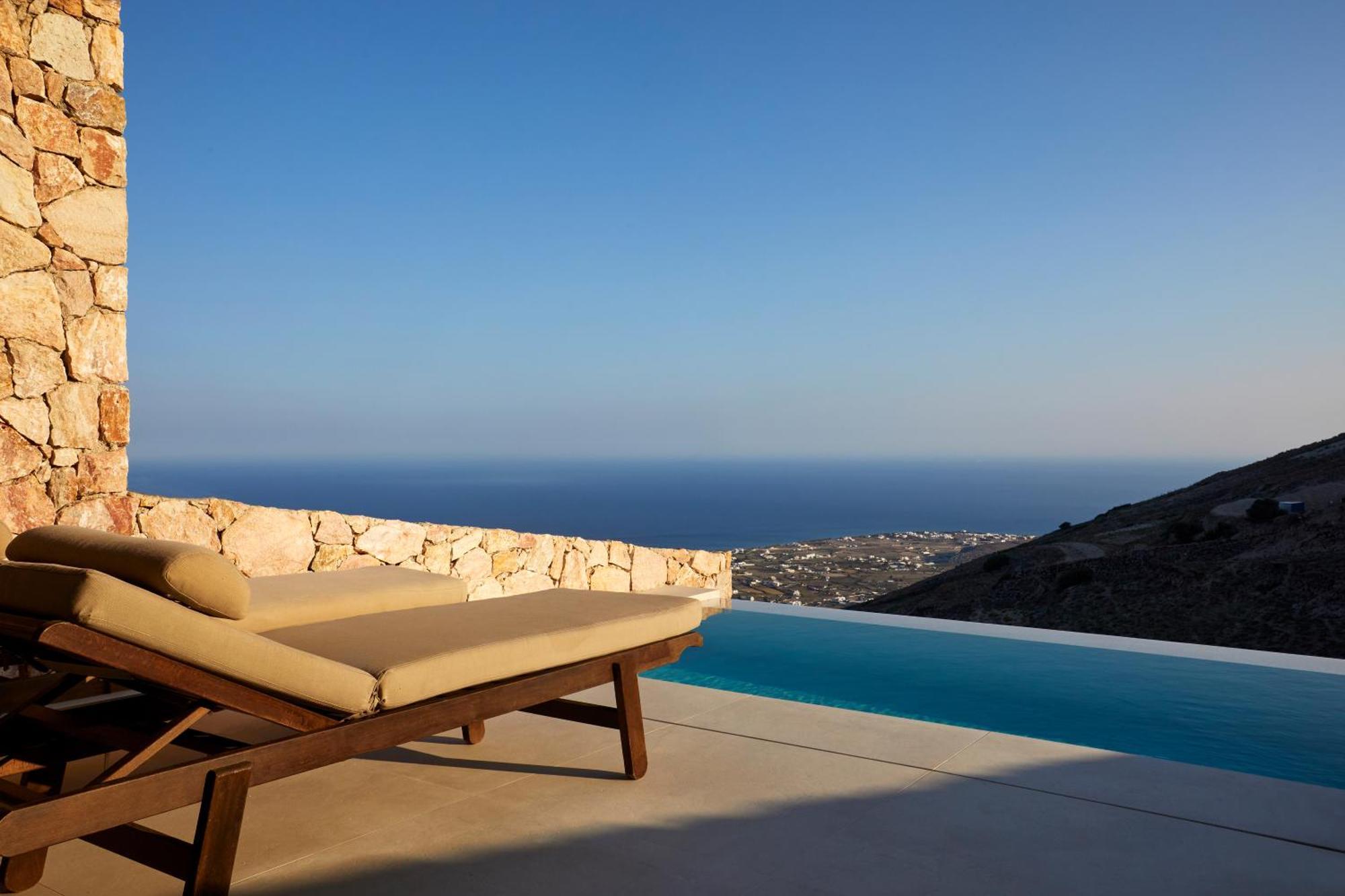 Villa Santorini Sky, The Retreat Pýrgos Exterior foto