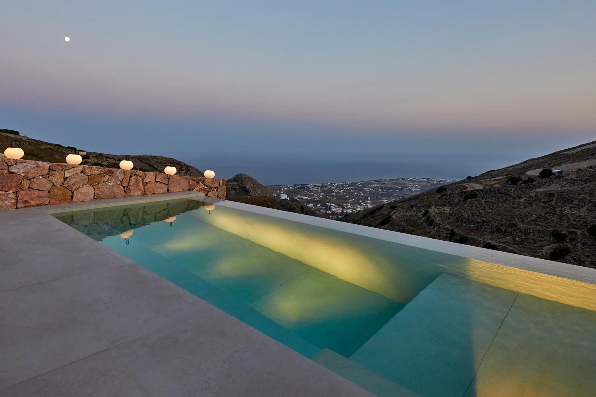 Villa Santorini Sky, The Retreat Pýrgos Exterior foto